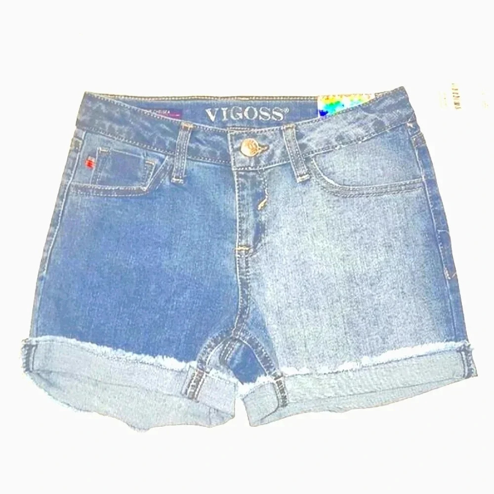 NWT Vigoss Stretch Denim Cut Off Shorts